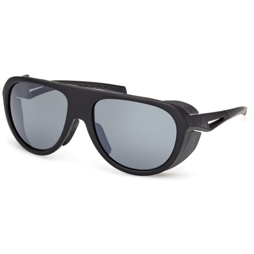 Productfoto van adidas SP0110 Brillen - Matte Black / Smoke Polarized