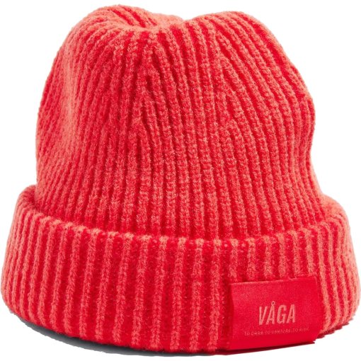 Zdjęcie: VÅGA Midweight Czapka - Neon Peach / Flame Red