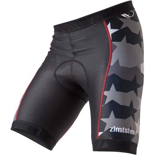 Foto de Zimtstern Culotte Interior Corto Hombre - Ermiz Evo - Pirate Black/Gun Metal/Glacier Grey