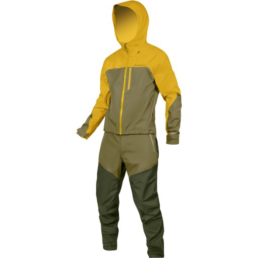 Foto de Endura Mono Impermeable Hombre - SingleTrack - yellow mustard