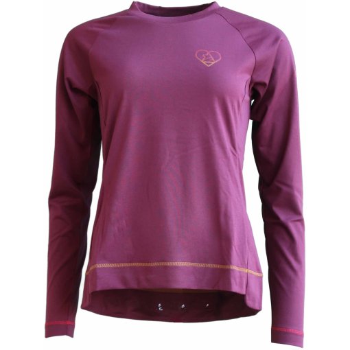 Produktbild von Zimtstern PureFlowz Eco Langarmtrikot Damen - Windsor Wine