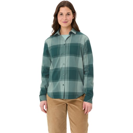 Foto de Vaude Camiseta de Manga Larga Mujer - Farsund III - deep pond