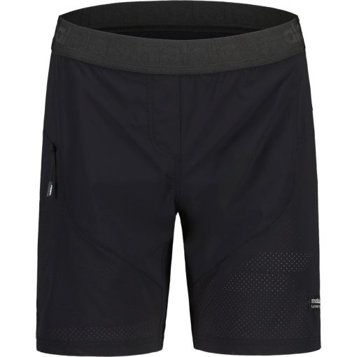 Foto de Maloja Pantalones Cortos Gravel Mujer - FanesM. - deep black 8833