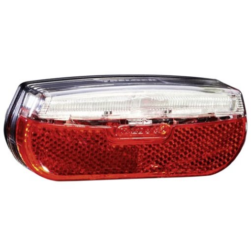 Foto de Trelock LS 812 Trio Flat Luz Trasera - rojo / transparente
