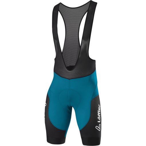 Foto de Löffler Culotte Corto con Tirantes Ciclismo Hombre - Winner III - blue coral 373