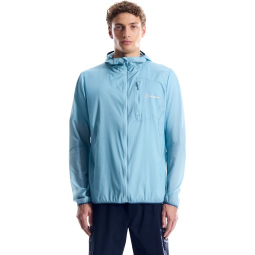 Picture of Berghaus Pendower Wind Jacket Men - Farne Blue