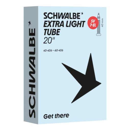 Picture of Schwalbe Inner Tube - No. 7-EL (Extra Light) | 20&quot; - 40/62-406 | SV 40mm