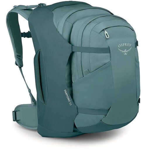 Foto de Osprey Farpoint 55 Mochila de Viaje - Cascade Blue-Torrent Blue