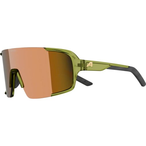 Produktbild von Alpina Lumin Brille - green-transaprent gloss/gold mirror