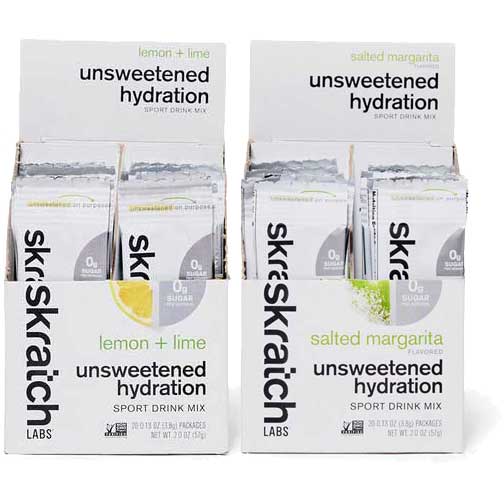 Foto de Skratch Labs Unsweetened Hydration Sport Drink Mix - Electrolitos de bebida en polvo - 20x3.8g
