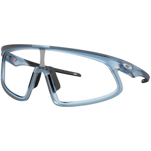 Produktbild von Oakley RSLV Brille - Matte Transparent Stonewash/Clear - Black Iridium Photochromic - OO9484D-0749