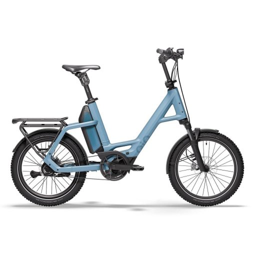 Productfoto van QiO COMPACT CX5x | 1x5 Shimano Nexus LL - 20&quot; E-Bike - 2026 - retro blue matt