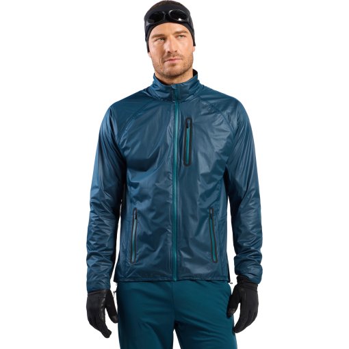Bild von Odlo Zeroweight Dual Dry Isolierte Und Wasserdichte Langlaufjacke Herren - reflecting pond