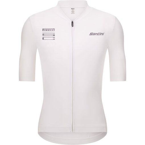 Immagine prodotto da Santini Maglia a Maniche Corte Unisex - Pirelli Sport Club Wheel RE97175CRUOTA - bianco BI