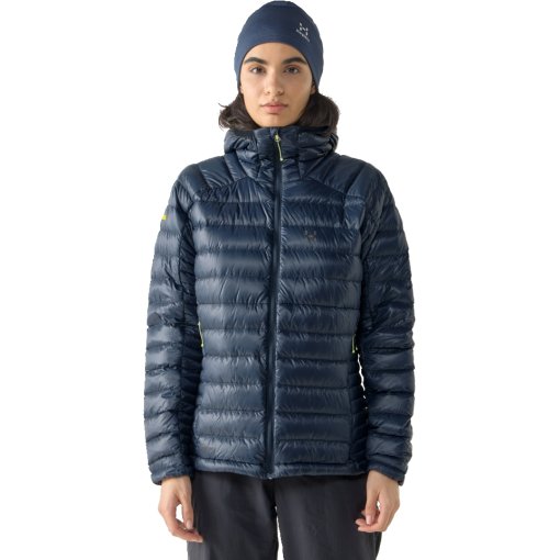 Foto de Haglöfs L.I.M Chaqueta plumífero II Hood Mujer - tarn blue 3N5
