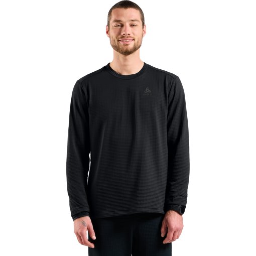 Foto de Odlo Camiseta Running Hombre - Essentials Thermal Crew - negro