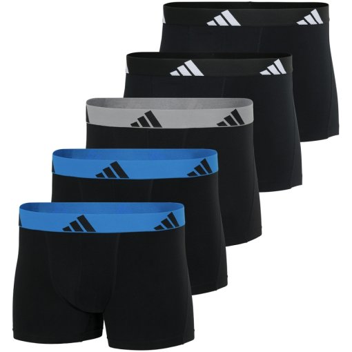 Produktbild von adidas Sports Underwear Active Flex Cotton Boxershorts Herren - 5 Pack - 909 assorted