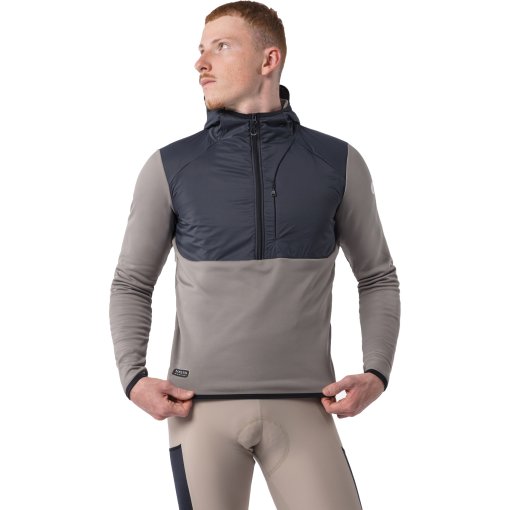 Productfoto van Castelli Unltd Roam Hoodie Heren - nickel grey/dark grey 064