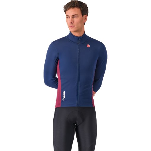 Foto de Castelli Chaqueta Hombre - Entrata 2 - belgian blue/bordeaux 424