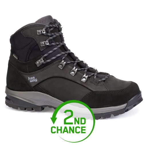 Produktbild von Hanwag Banks SF Extra GTX Wanderschuhe Herren - Schwarz/Asphalt - B-Ware