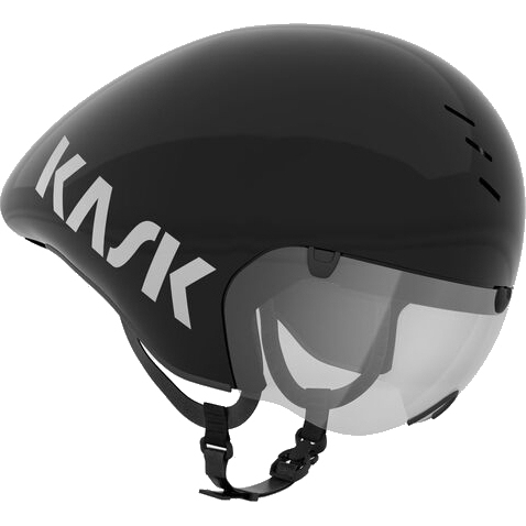 Foto de KASK Casco Contrarreloj - Beluga - Negro