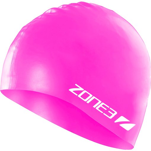Image de Zone3 Bonnet de Bain - Silicone 2025 - hi-vis pink