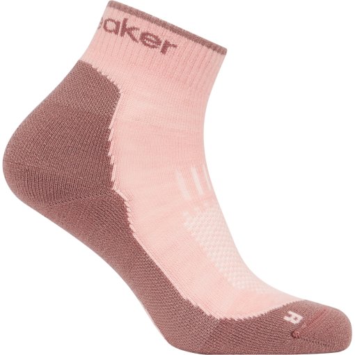 Foto de Icebreaker Calcetines Mujer - Merino Hike+ Light Mini - Blush/Summit