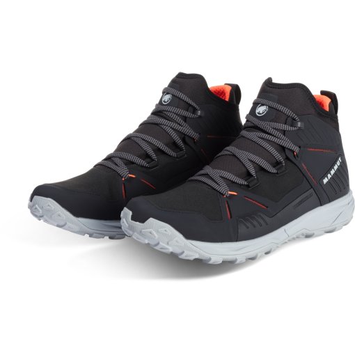 Foto de Mammut Zapatillas Senderismo Hombre - Saentis Pro Waterproof - negro-vibrant orange