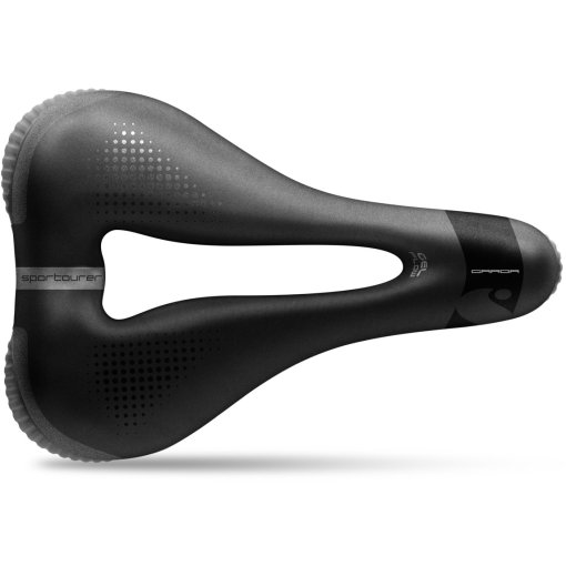 Foto de Sportourer Garda Lady Gel Flow Hi-Viz Sillín para mujeres - negro