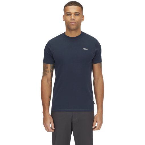 Foto de Rab Camiseta Hombre - Basecamp 3 Peaks - tempest blue