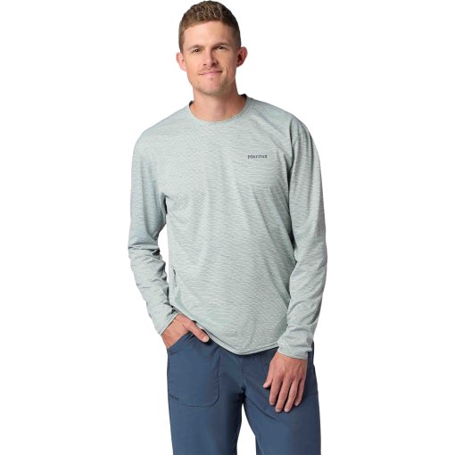 Produktbild von Marmot AirExchange UPF 50 Crew Langarmshirt Herren - boulder crack frequency