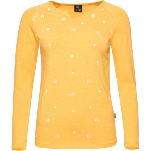 Foto de Chillaz Camiseta de Manga Larga Mujer - Kalnik Forest and Flowers - ochre