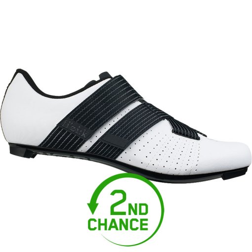 Picture of Fizik Tempo Powerstrap R5 Road Shoes Unisex - white/black - 2nd Choice
