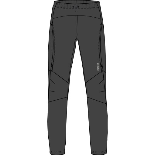 Picture of Maloja CristinaM. Nordic Hybrid Softshell Pants Women - deep black 8833