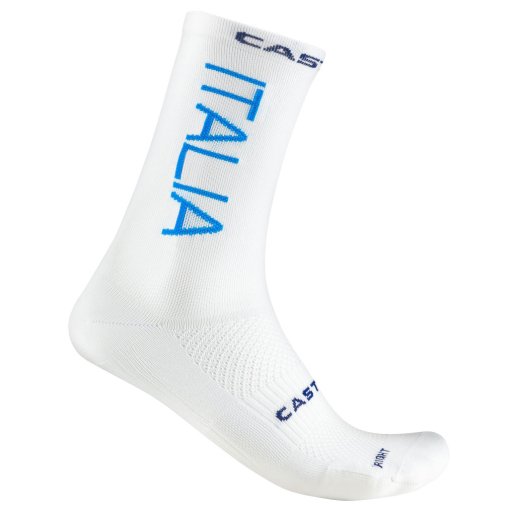 Slika izdelka Castelli Team Italia Rosso Corsa Pro 18 Socks - white 001