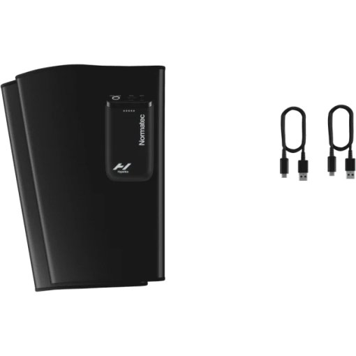 Produktbild von Hyperice Normatec Lower Legs Massage-Bandage - schwarz