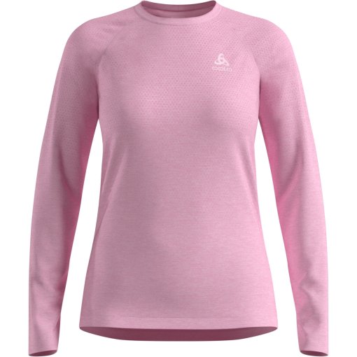 Productfoto van Odlo Essentials Seamless Hardloopshirt met lange mouwen 2.0 voor dames - hyper pink