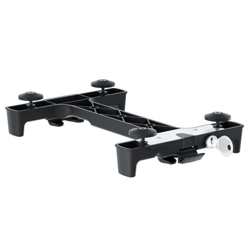 Produktbild von Racktime Snapit 2.0 System Adapter - Mit Füßen / Mit Schloss - 235x158x32mm