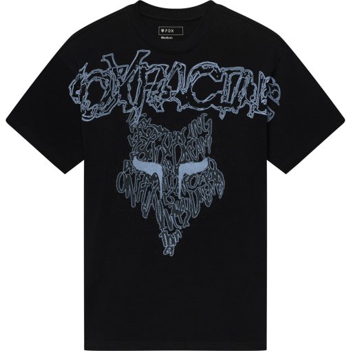 Produktbild von FOX Abyss Heavyweight Kurzarmshirt Herren - schwarz