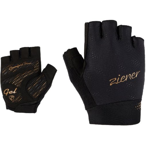 Foto de Ziener Guantes Ciclismo Mujer - Crissi - black.gold art