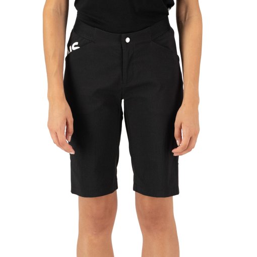 Photo produit de Mons Royale Short Femme - Diversion Merino Trail - noir
