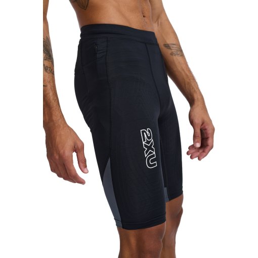 2XU Light Speed React Compression Shorts Men - black/white