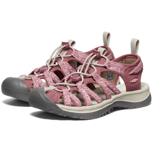 Produktbild von KEEN Whisper Sandalen Damen - Rose Brown/Peach Parfait