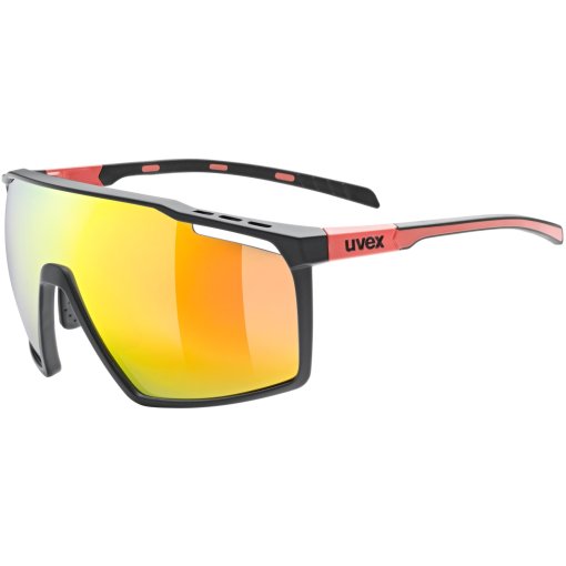Foto de Uvex Gafas - mtn perform - black-red matt/supravision mirror red