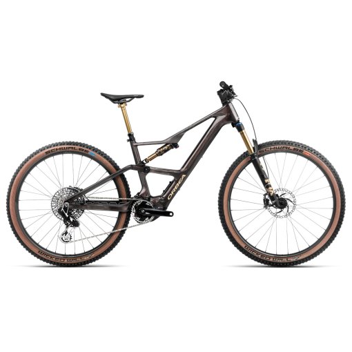 Immagine prodotto da Orbea MTB Elettrica - RISE SL M-LTD - 2025 - Cosmic Carbon View - Golden Sand (gloss