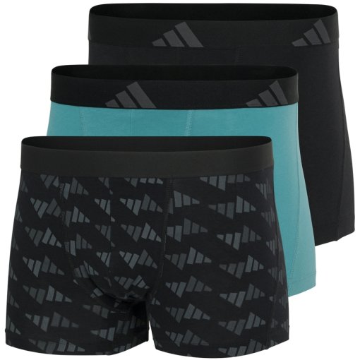 Foto de adidas Sports Underwear Calzoncillo Hombre - Active Flex Cotton - Pack de 3 - 908 assorted