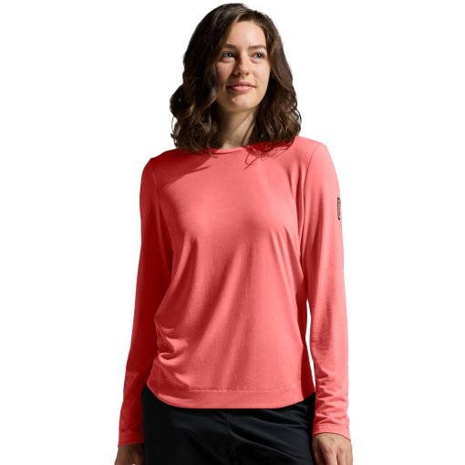Produktbild von GOREWEAR Training Langarmshirt Damen - coral red DI00