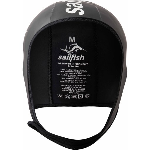 Produktbild von sailfish Neoprene Cap verstellbar - schwarz