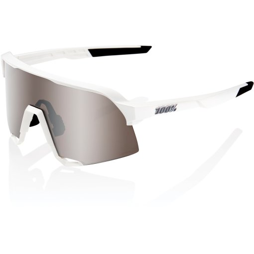 Foto de 100% Gafas - S3 - Matte White - HiPER Silver Mirror | Clear