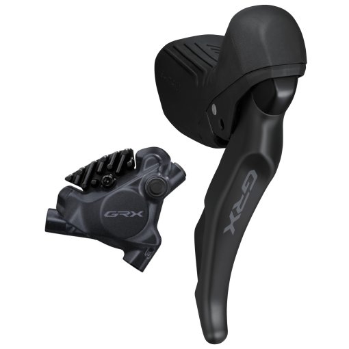 Immagine prodotto da Shimano Freno a Disco - GRX ST-RX610 / BR-RX410 - STI | Flat Mount | J-Kit - 12 Velocità | destra (R) | dietro (R)